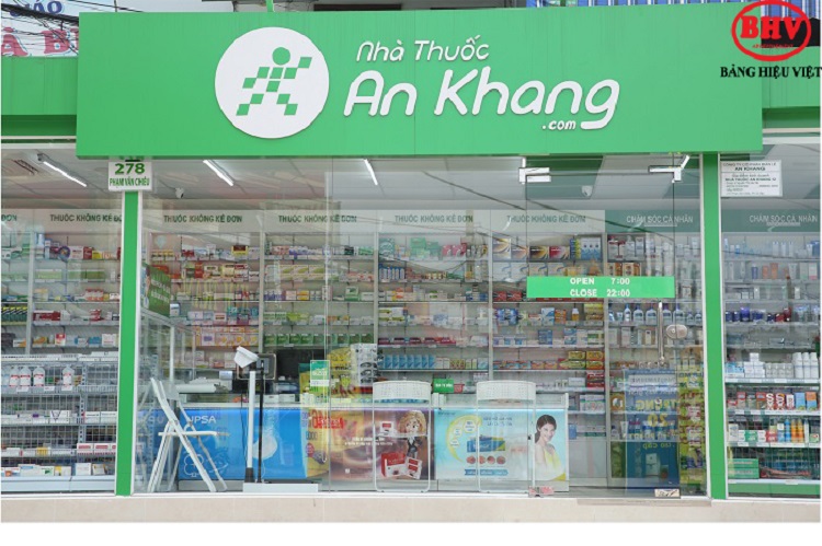 Mẫu bảng hiệu nhà thuốc đạt chuẩn GPP