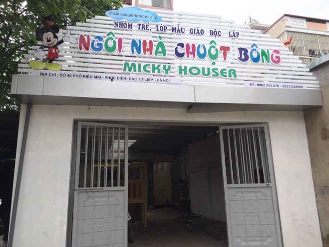 Mẫu bảng hiệu mầm non dễ thương - Ảnh 8