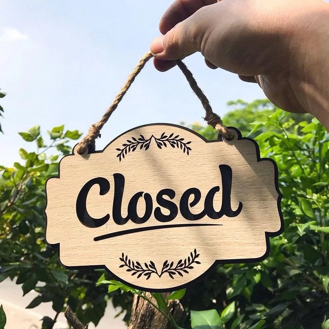 Mẫu bảng hiệu nhỏ đẹp tinh tế - Ảnh 11