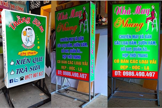 Mẫu bảng hiệu nhỏ đẹp tinh tế - Ảnh 3