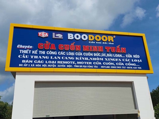Mẫu bảng hiệu nhôm kính Xingfa đẹp - Ảnh 4