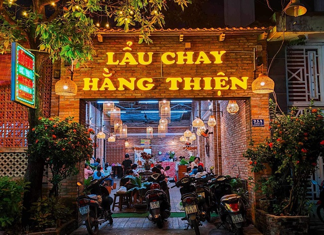 Mẫu bảng hiệu quán chay thanh tịnh - Ảnh 2
