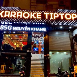 Mẫu bảng hiệu karaoke
