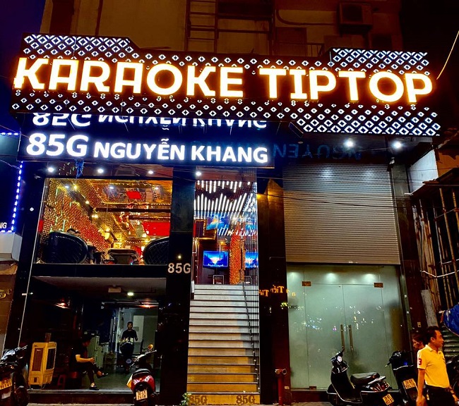 Mẫu bảng hiệu karaoke