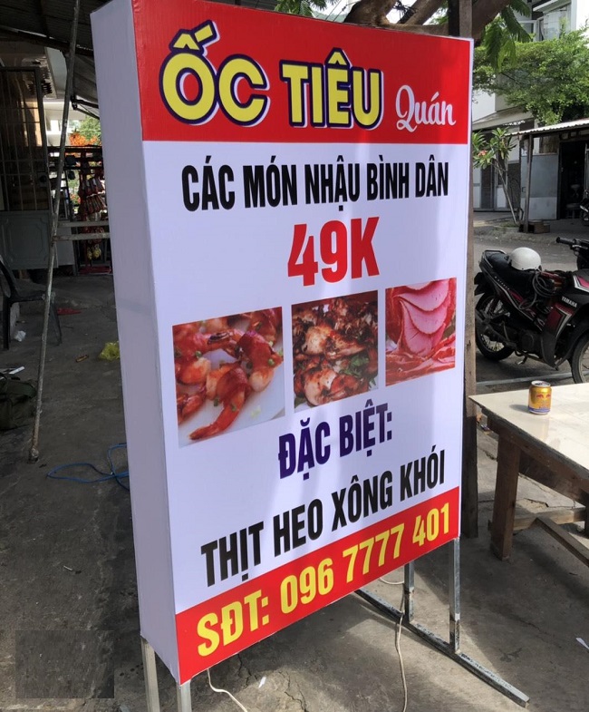 Mẫu bảng hiệu quảng cáo quán nhậu đẹp - Ảnh 8