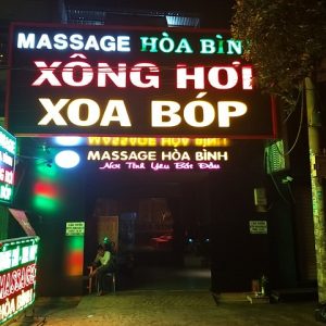 Mẫu bảng hiệu massage body xông hơi