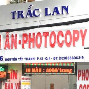 Alternative view of Mẫu bảng hiệu photocopy thu hút khách