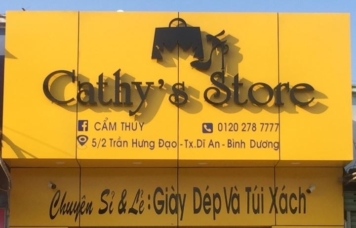 Biển quảng cáo shop giày dép - Ảnh 2