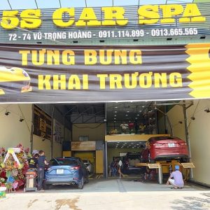 Mẫu bảng hiệu rửa xe chuyên nghiệp