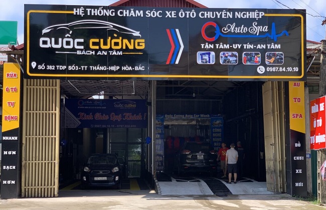 Mẫu bảng hiệu rửa xe chuyên nghiệp - Ảnh 4