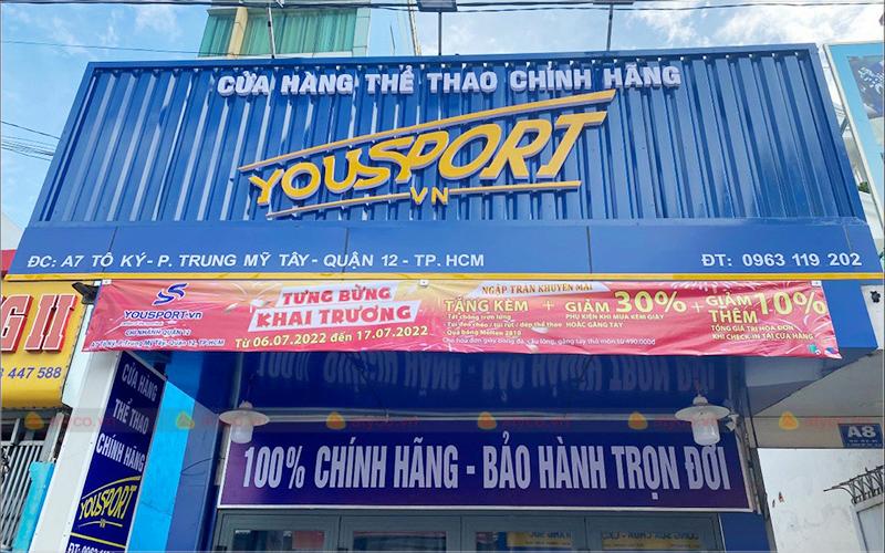 Mẫu bảng hiệu shop thể thao - Ảnh 2