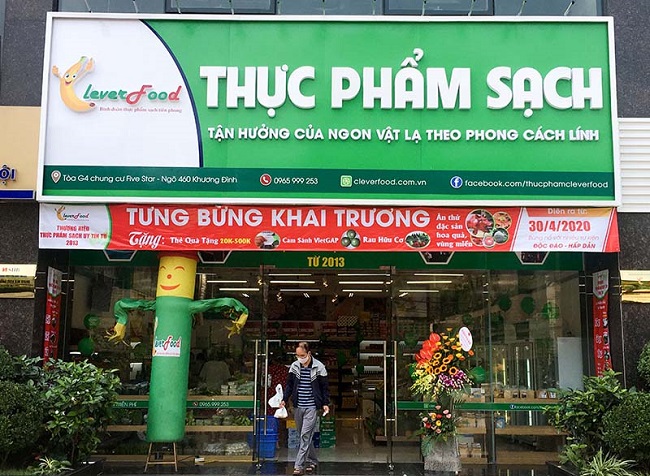 Biển quảng cáo siêu thị mini - Ảnh 4
