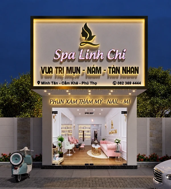 Mẫu bảng hiệu spa thẩm mỹ viện - Ảnh 51