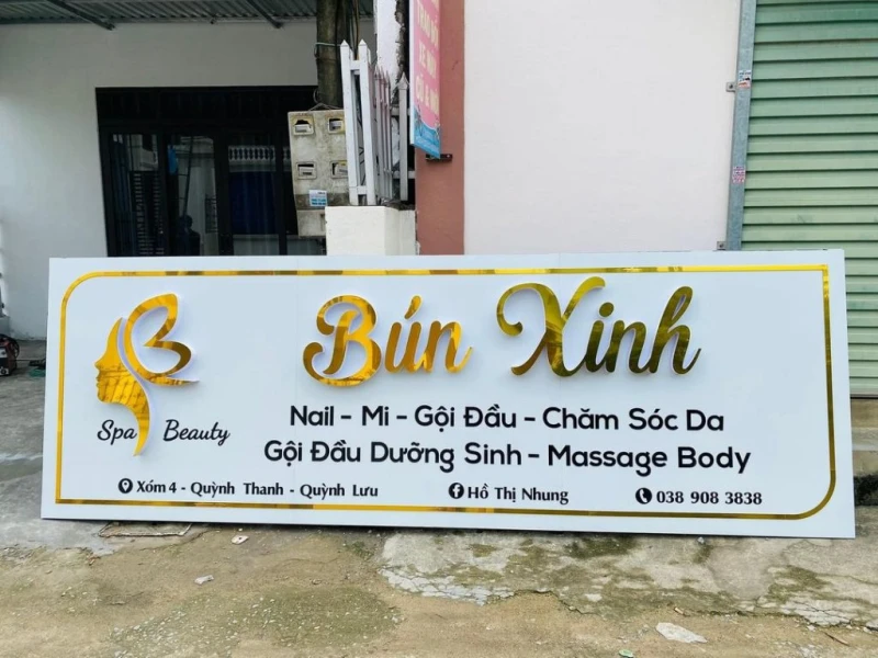 Mẫu bảng hiệu spa thẩm mỹ viện - Ảnh 25