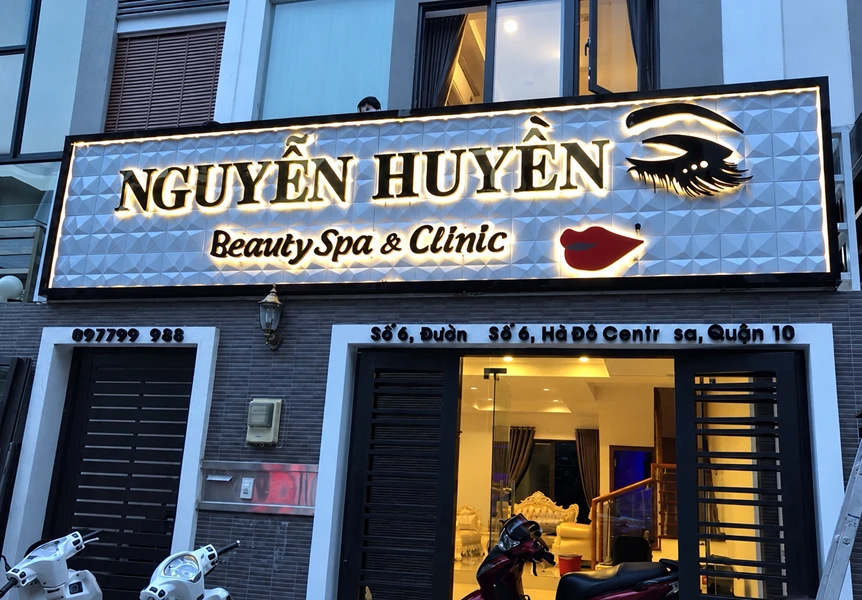 Mẫu bảng hiệu spa thẩm mỹ viện - Ảnh 31
