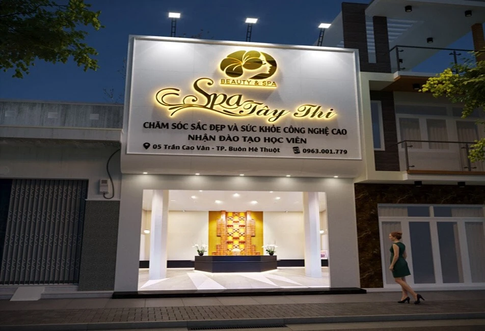 Mẫu bảng hiệu spa thẩm mỹ viện - Ảnh 38