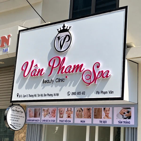 Mẫu bảng hiệu spa thẩm mỹ viện - Ảnh 39