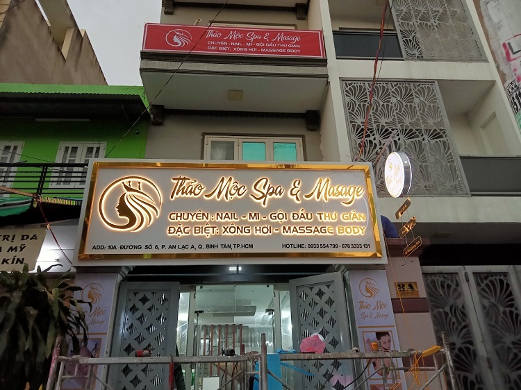 Mẫu bảng hiệu spa thẩm mỹ viện - Ảnh 3
