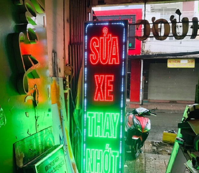 Mẫu bảng hiệu sửa xe máy - Ảnh 13