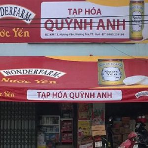 Alternative view of Mẫu bảng hiệu tạp hóa đẹp