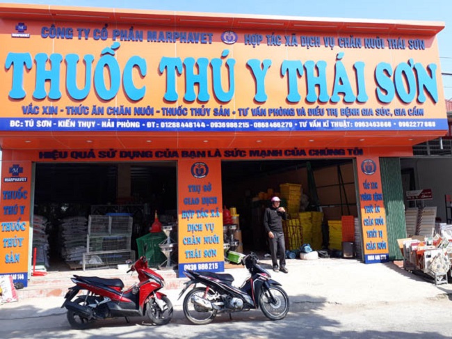 Biển quảng cáo thức ăn gia súc - Ảnh 2