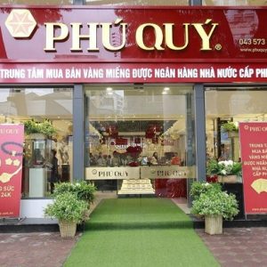 Mẫu bảng hiệu tiệm vàng bạc chuẩn phong thủy