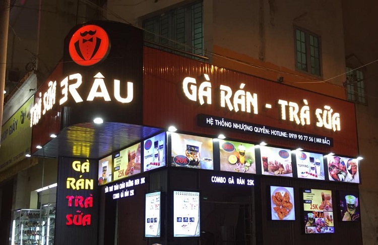 Mẫu bảng hiệu trà sữa đẹp - Ảnh 13