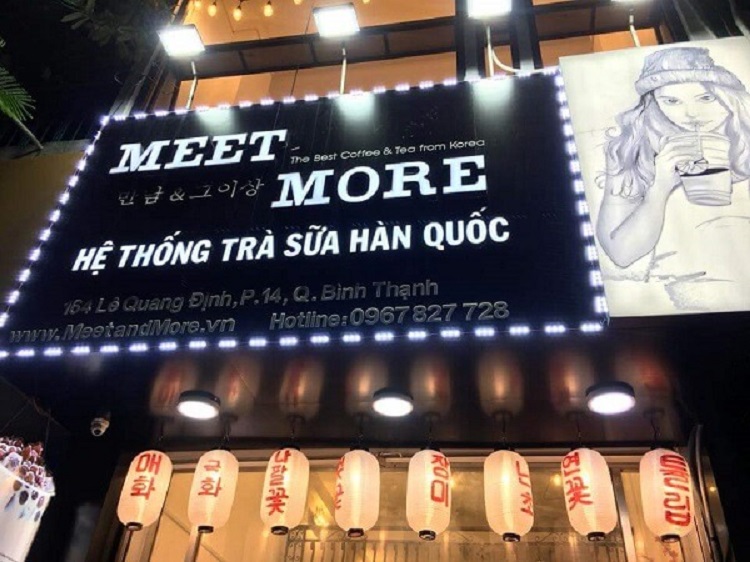 Mẫu bảng hiệu trà sữa đẹp