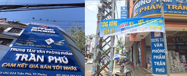 Mẫu bảng hiệu văn phòng phẩm - Ảnh 2