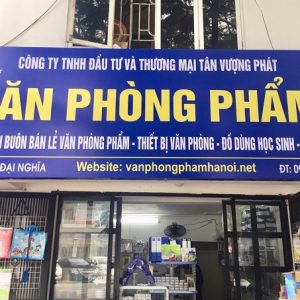 Mẫu bảng hiệu văn phòng phẩm