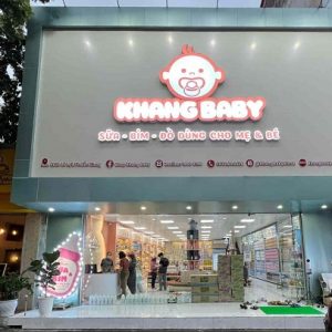 Alternative view of Mẫu bảng hiệu shop mẹ và bé