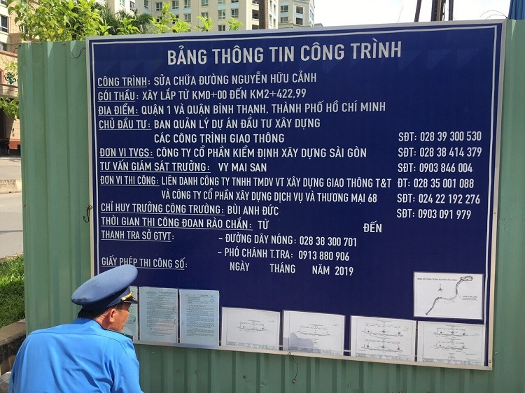 Mẫu bảng thông tin công trình đúng tiêu chuẩn - Ảnh 2