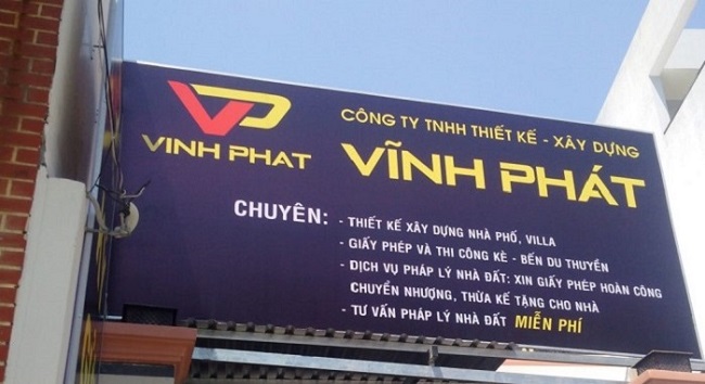 Mẫu bảng hiệu công ty xây dựng - Ảnh 7