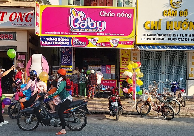 Mẫu bảng hiệu cháo dinh dưỡng cho bé - Ảnh 11