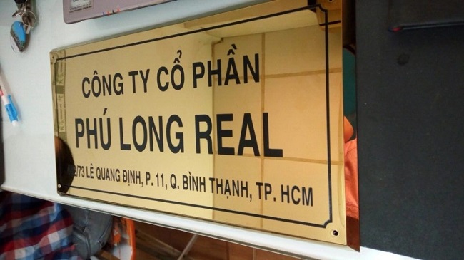 Biển quảng cáo công ty sang trọng - Ảnh 10