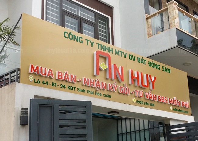 Mẫu bảng hiệu bất động sản - Ảnh 9
