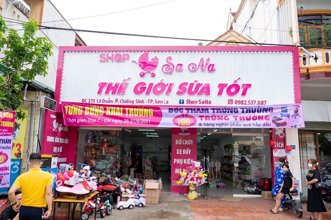 Mẫu bảng hiệu shop mẹ và bé - Ảnh 14