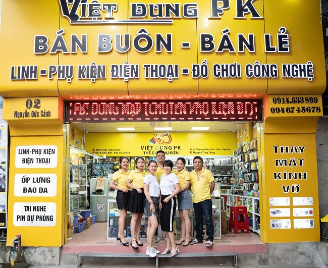 Bảng hiệu phụ kiện điện thoại - Ảnh 2