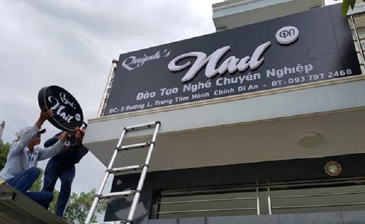 Biển quảng cáo tóc và móng hot - Ảnh 10