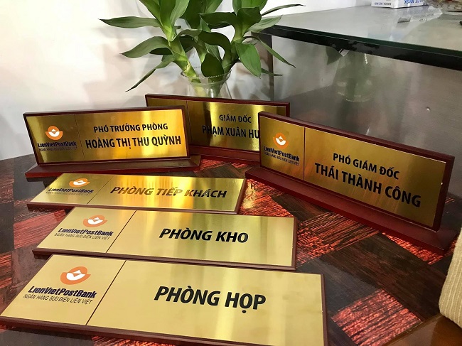 Biển phòng ban, bảng tên phòng - Ảnh 8