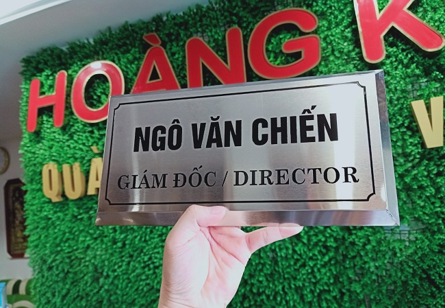 Biển quảng cáo công ty sang trọng - Ảnh 16