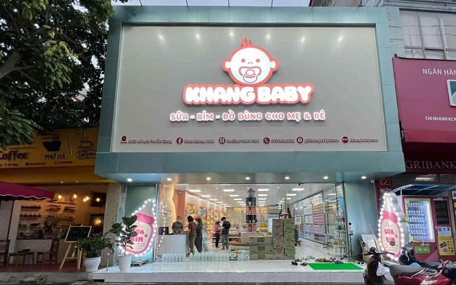 Mẫu bảng hiệu cửa hàng bỉm sữa - Ảnh 6