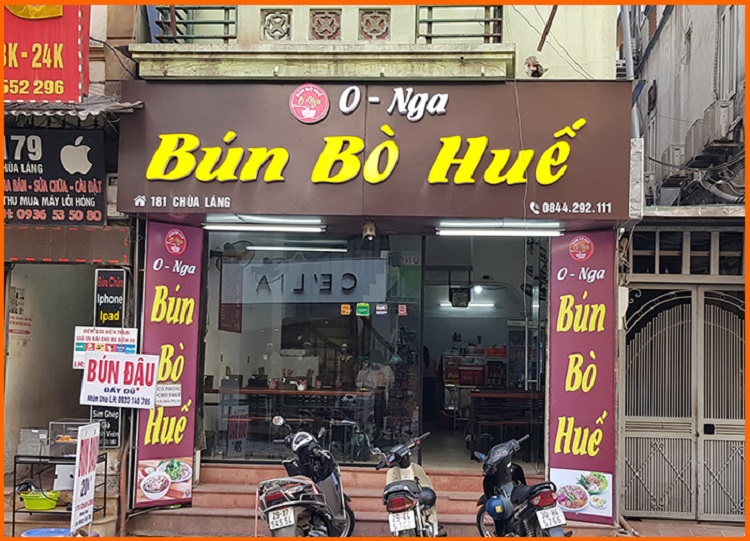 Biển quảng cáo bún phở hút khách - Ảnh 7