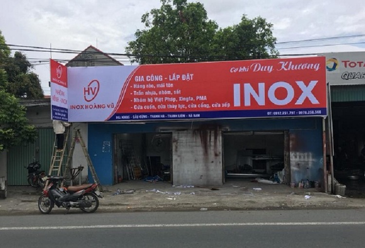 Biển quảng cáo cơ khí hàn xì - Ảnh 8