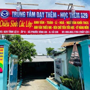 Mẫu bảng hiệu dạy thêm dạy kèm