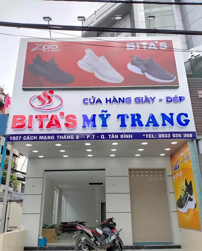 Biển quảng cáo shop giày dép - Ảnh 12