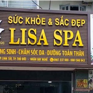 Mẫu bảng hiệu gội đầu dưỡng sinh