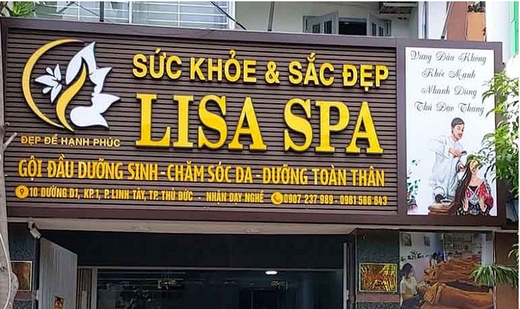 Mẫu bảng hiệu gội đầu dưỡng sinh