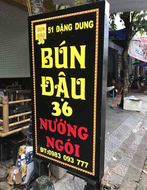 Mẫu bảng hiệu đứng quảng cáo đẹp - Ảnh 21