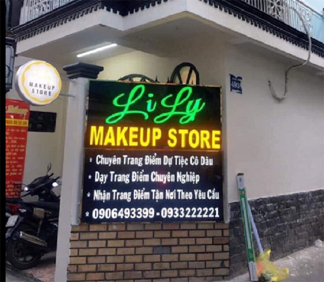 Mẫu bảng hiệu makeup đáng yêu - Ảnh 8
